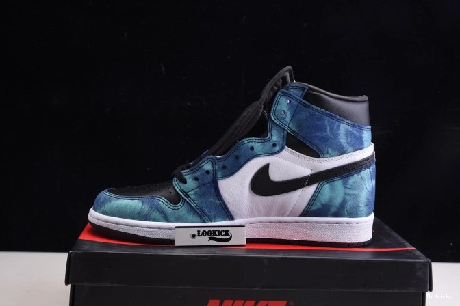 Rep TBK Jordan 1 Air OG High Tie-Dye CD0461-100 0728